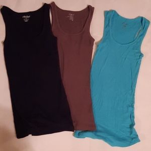 Small tank tops 2 Old  Navy and 1 curfew
